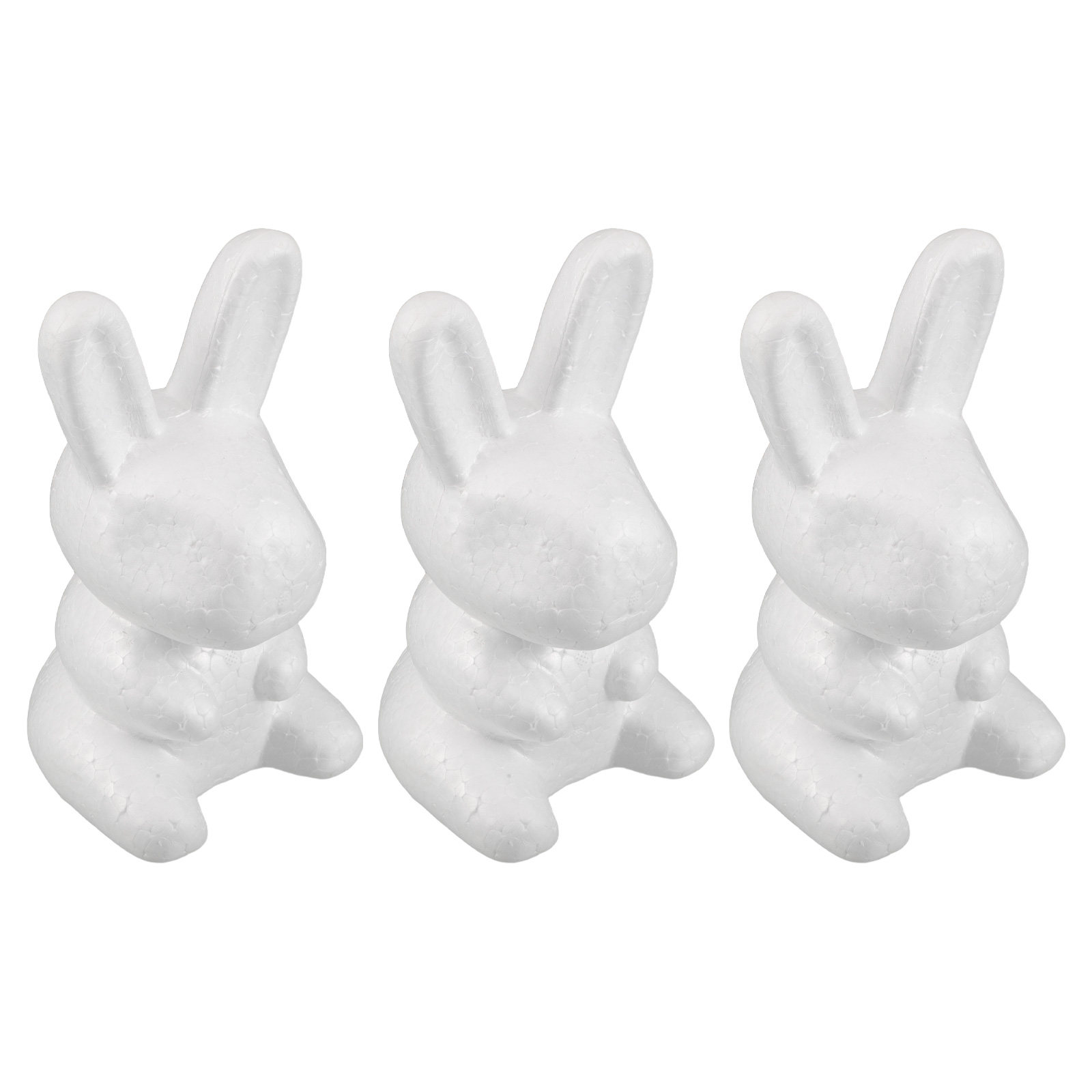 Wedding Event Supply - 3Pcs 거품 토끼 장식 흰색 빈