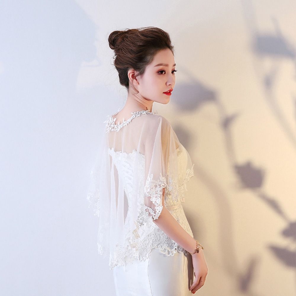 Wedding Dress Supply - 대형 이브닝 파티 케이프 드레스 케이프