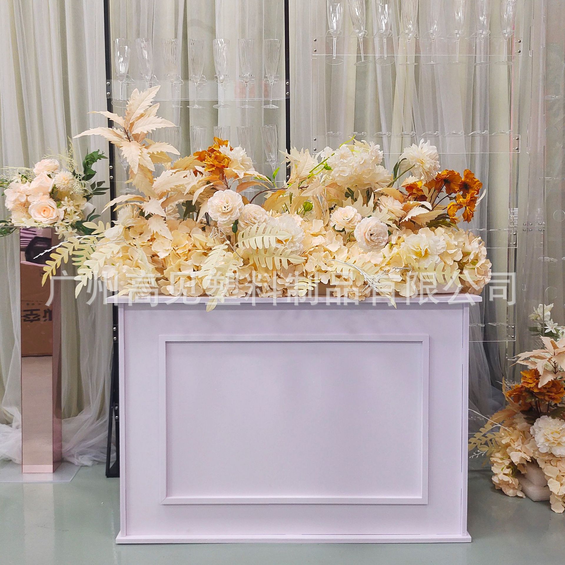 Supply Wedding Venue - 로마 기둥 웨딩 장소 레이아웃 도로