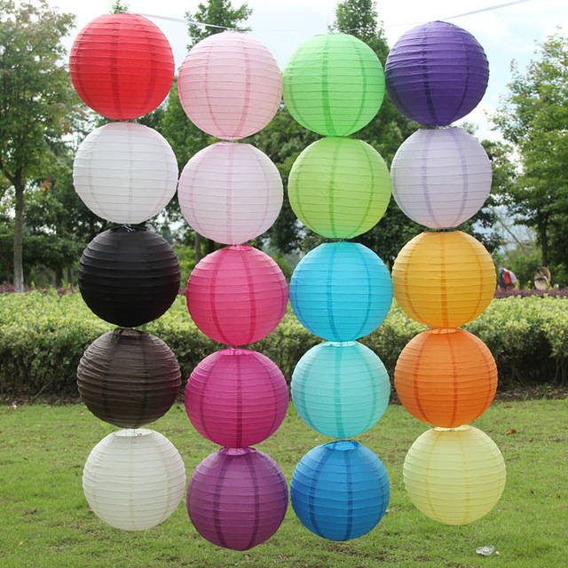 파란색 중국식 종이 랜턴 15cm 웨딩 이벤트 파티 장 - Wedding Event Supply 리뷰 및 가격