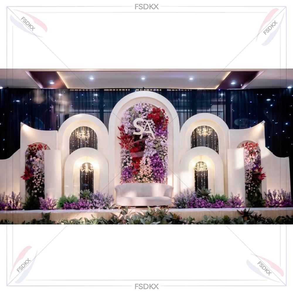 웨딩 장식 용품 PVC 아치형 백드롭 스탠드 맞춤형 웨 - Wedding Party Supply Rentals 리뷰 및 가격