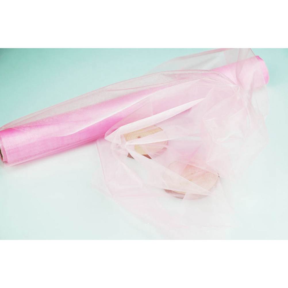 900M 오간자 롤 원단 연분홍색 웨딩 파티 장식 의자 - Chair Sash Organza 리뷰 및 가격