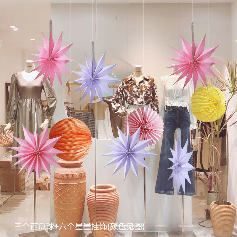 축제 용품 홈 몰 장식 펜던트 세트 장면 파티 천장 장 - Wedding Event Supply 리뷰 및 가격