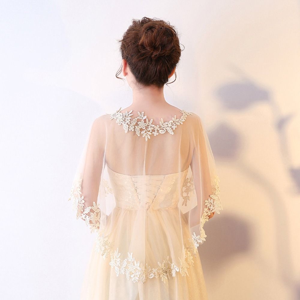 대형 이브닝 파티 케이프 드레스 케이프 웨딩 액세서리  - Wedding Dress Supply 리뷰 및 가격