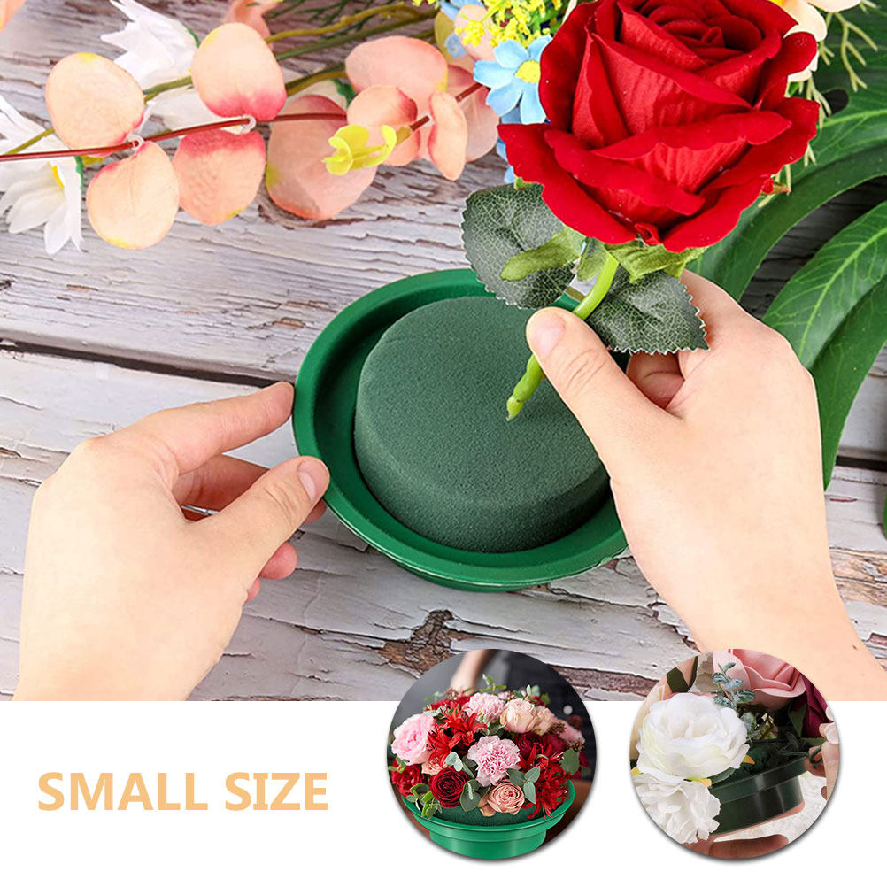 2Pcs 라운드 꽃 진흙 꽃꽂이 용품 꽃 장식 그릇 웨 - Wedding Event Supply 리뷰 및 가격
